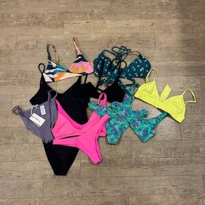 Huge lot of Bikinis Blackbough Swim, Good American, Hollister, Wild Fable